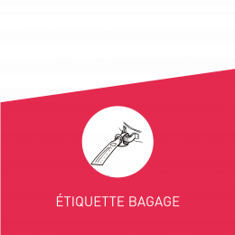 impression toulouse etiquette bagage