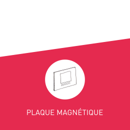 Plaque magnétique